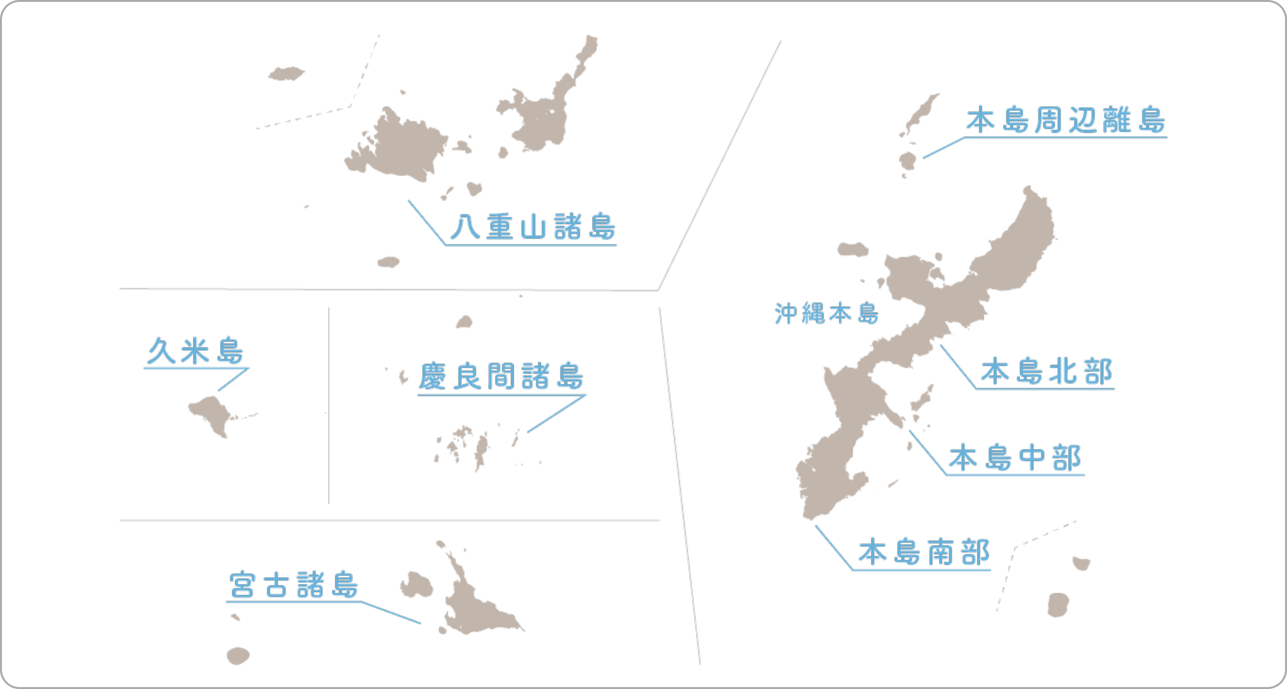 沖縄エリアマップ